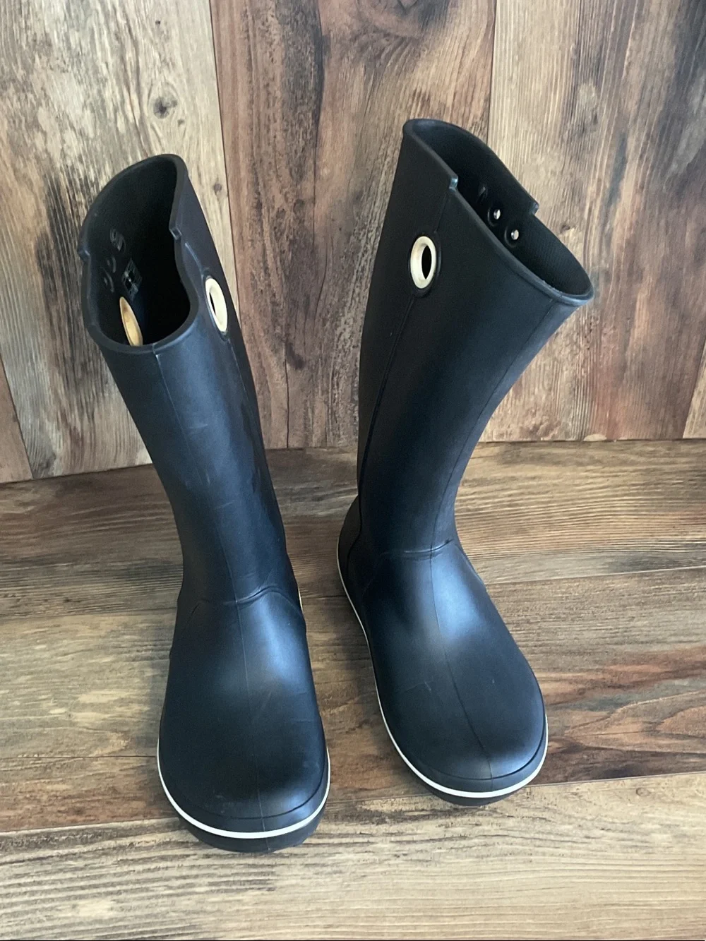 CROCS Crocband Jaunt Tall Rain Boots W11